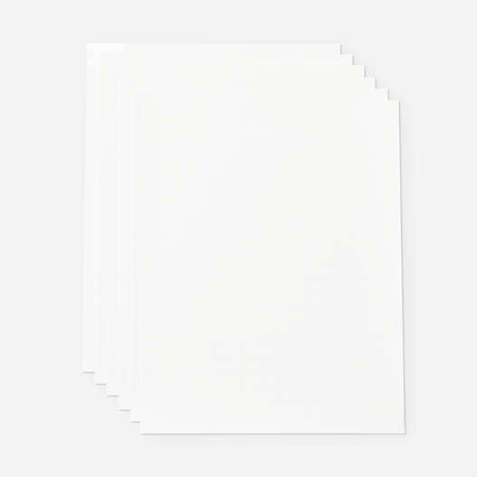 Cricut Printable Sticker Paper 8 US Letter Sheets for Crisp Decals